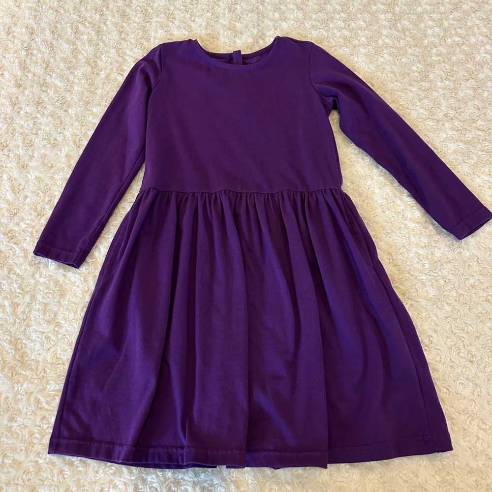 Primary long sleeve perfect pocket dress